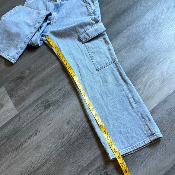 7 For All Mankind Cargo Straight Leg Jeans 31 Waist - Picture 11 of 12